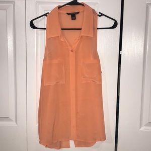 Victoria Secret Button Down Tank